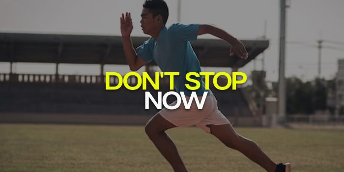DON'T STOP NOW